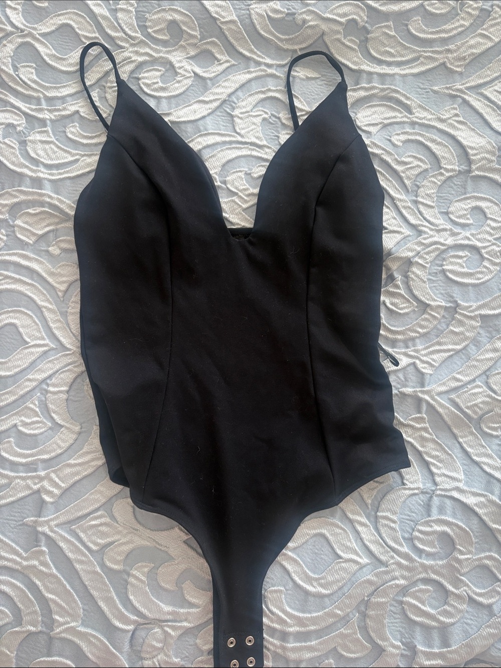 Black' One-Piece Bodysuit